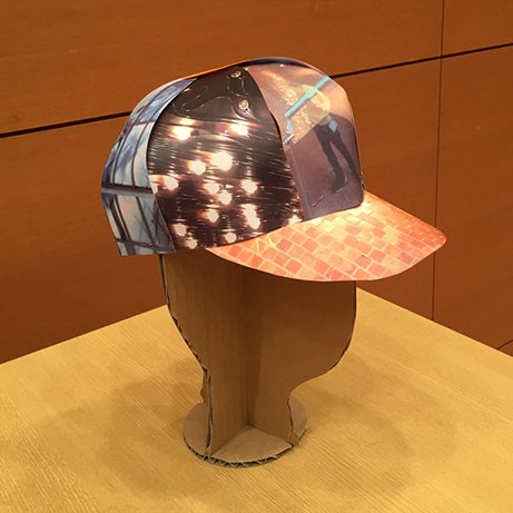 帽子工作ワークショップでの作品2