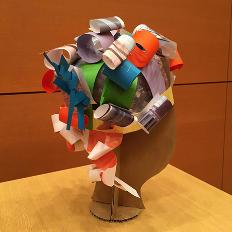 帽子工作ワークショップでの作品3