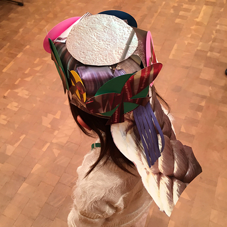 帽子工作ワークショップでの作品5