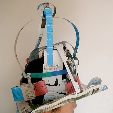 帽子工作ワークショップでの作品8