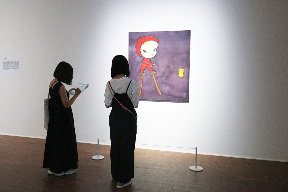 静岡県立浜松北高等学校 展示室での鑑賞